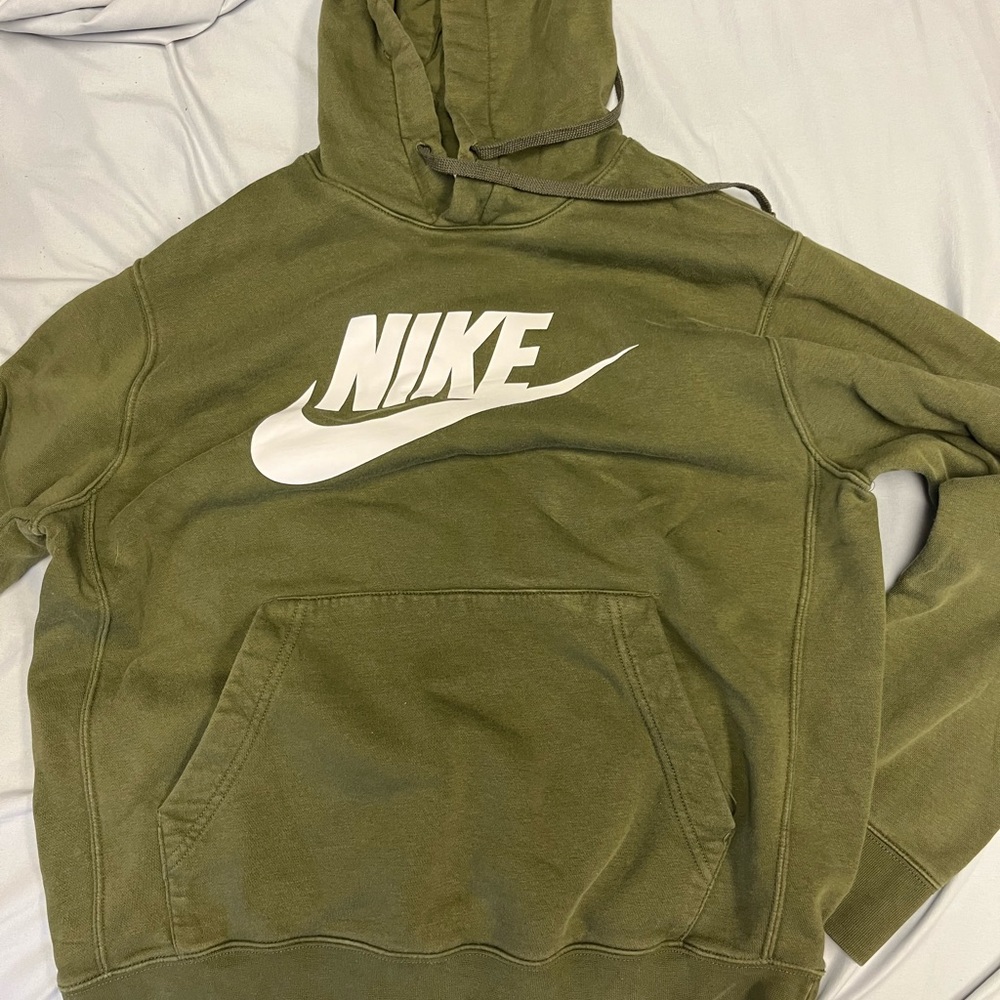 Green Nike Hoodie